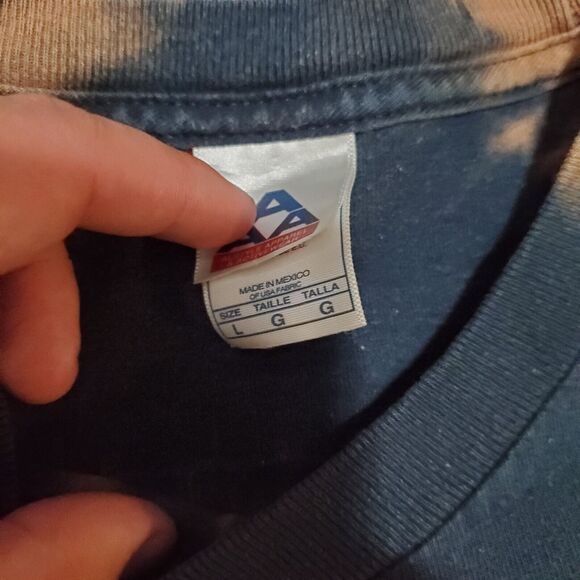 Bleach Tye Dye Spiral Shirt Size Large Universal Studios Animal House College - Picture 2 of 3